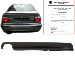 Heckdiffusor Schwarz Stoßstange 520-540i passend...