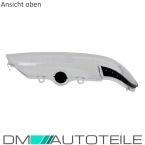 Facelift Upgrade Xenon Halogen headlight glass Cover Right fits on BMW E39 00-03  indicator white