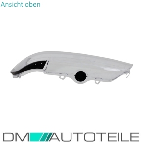 FACELIFT Scheinwerferglas Scheinwerfer Gehäuse Streuscheibe Weiß passt für BMW 5er E39 ab 2000>