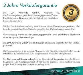 FACELIFT Scheinwerferglas Scheinwerfer Gehäuse Streuscheibe Weiß passt für BMW 5er E39 ab 2000>