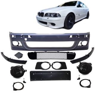 ABE* Stoßstange vorne Limo Touring SRA/PDC+Nebel Schwarz passt für BMW E39 M5 M