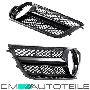 Kühlergrill Komplett Schwarz passt für Mercedes E-Klasse Coupe Cabrio W207 nicht für AMG E63 ab Bj 09-13