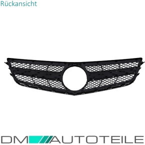 Kühlergrill Komplett Schwarz passt für Mercedes E-Klasse Coupe Cabrio W207 nicht für AMG E63 ab Bj 09-13
