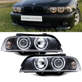 Angel Eyes D2S Xenon Scheinwerfer Schwarz Set passt...