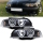 Set Angel Eyes Xenon headlights Black D2S / H7 Saloon Estate fitson BMW E39 00-03 Facelift LCI
