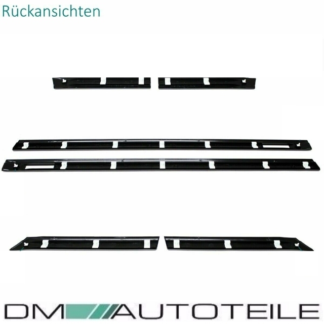 Türleisten Stoßleisten Zierleisten Set 8 teilig passend für BMW