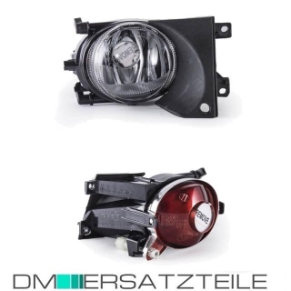 standard fog lights left Facelift 00-03 clear glass H8 sockets fits on  all BMW E39