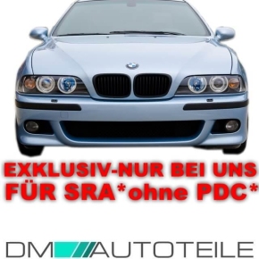 EXKLUSIV Front Stoßstange für Waschdüsen ohne Parkhilfe nur für BMW E39 außer M5