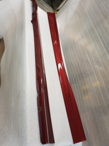 Painting side skirts in the color of your choice