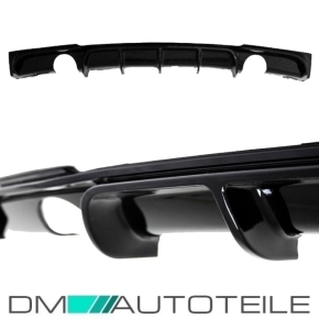 Duplex Sport-Performance Rear Diffusor Black Gloss fits...