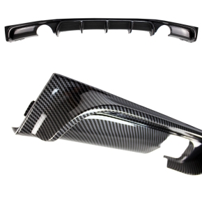 335i Duplex Carbon Gloss Design Performance Rear Diffusor...