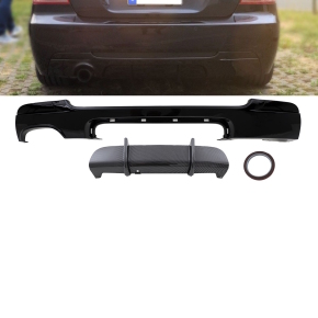 Heckansatz Diffusor Sport-Performance Bi-Colour Schwarz...