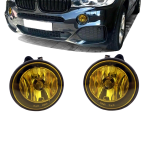 SET 2x Nebelscheinwerfer Klarglas Gelb US look +H8...