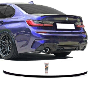 Auto Frontlippe Frontspoiler für BMW 3Er G20 G28 2019 2020 2021, Car  Frontlippe Splitter Wing Frontstoßstangenlippe,normal-A-glossyblack