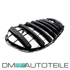 Kühlergrill Schwarz komplett passt für Mercedes GLC X253 Facelift ohne AMG Line Bj ab 2019 aus ABS auf Sport Panamericana GT