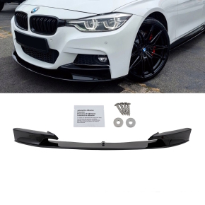 Frontspoiler Lippe Sport-Performance Schwarz Glanz...
