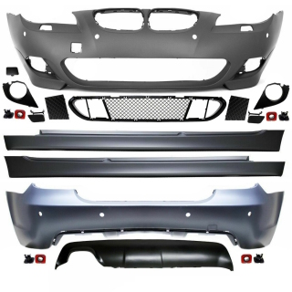 Umbau Stoßstange Bodykit für PDC Front Heck Seite passt für BMW 5er E60 Serie & M-Paket 03-07+ABE*