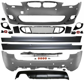 TOURING Stoßstange vorne Hinten Seite passt für BMW 5er E61 03-07 Serie & M-Paket +ABE