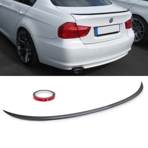 Sport Rear Trunk Roof Spoiler Lip Black Gloss fits on BMW...
