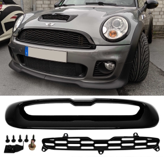 Lufteinlass Lufthutze Schwarz glanz passt für Mini Cooper...