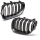 SET Kidney Front Grille Dual Slat Black MATT fits on BMW E60 E61 all Typs 03-10