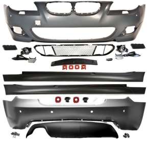 FULL LCI SPORT Front + Rear Bumper fits on BMW E60 07-10 also M-Sport M TESTED