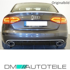 Set Diffusor Stoßstange  +Auspuffblende nicht für RS4 Modelle passend für Audi A4 B8 8K bj.07-11