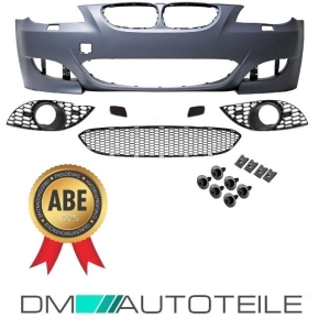 Sport Front Bumper w/o PDC fits on BMW 5-Series E60 E61 03-10 TESTED w/o M5