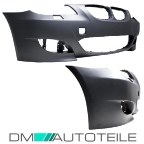Sport Front Bumper w/o PDC fits on BMW 5-Series E60 E61 03-10 TESTED w/o M5