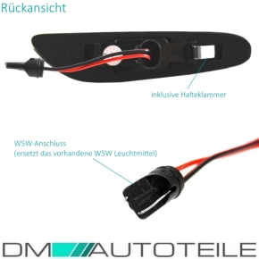 TYC 180400219 Blinker seitlich BMW 1er E81-88 3er E90-93 X1 E84 links /  rechts 63137253325