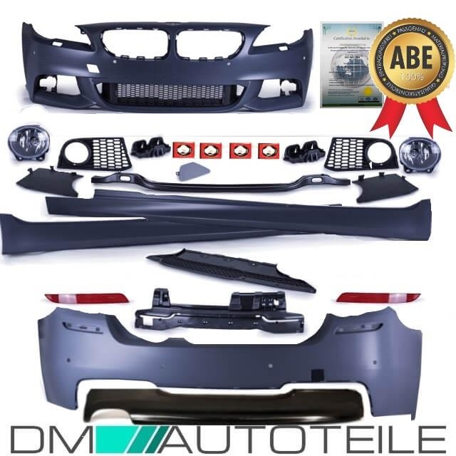 BMW F10 Bodykit Bumper complete SPORT ABS + Equipment for M-Tech M-Sport