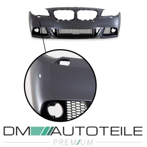 ABS Sport Front Bumper primed+Accessoires fits on BMW 5 F10 F11 M-Sport 10-13