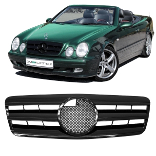 Mercedes CLK W208 C208 A208 Gitter Grill Kühlergrill...
