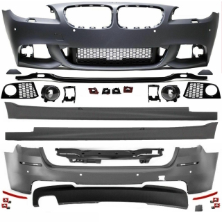 Estate Bodykit Sport Bumper Front+Rear +Skirts fits on BMW F11 Series or M-Sport