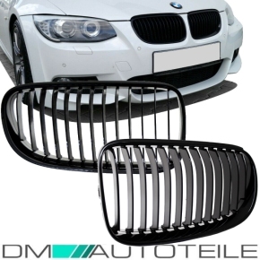 Set Sport Performance Kidney Front Grille Black Gloss...