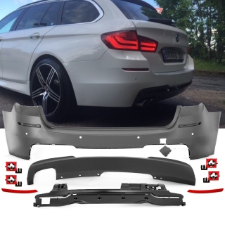 Estate Rear Bumper for PDC Primed +Diffusor fits on BMW F11 Series or M Sport