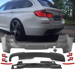 BMW 5-series F10 F11 F18 Front Bumper with park assist + headlamp