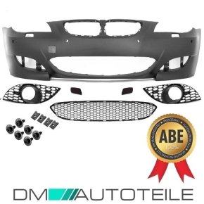 Sport Front Bumper PDC FACELIFT fits on BMW E60 E61 w/o M5 M LCI 07-10 + ABE 