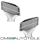 Auspuffblenden Trapez SET Chrom passt für BMW 5er G30 G31 nur M-Paket 520-540