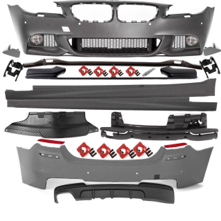 Sport-Performance Bodykit Stoßstange +Spoiler passt für BMW 5er F10 Serie & M-Paket +ABE