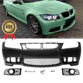 Front Bumper for PDC + Washer Evo Sport fits on BMW E90...