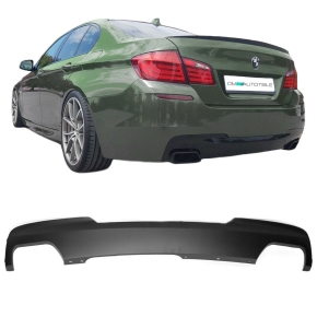 Diffusor Heckdiffusor Schwarz 4 Rohr / Oval passt...