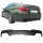 Diffusor Heckdiffusor Schwarz 4 Rohr / Oval passt für BMW F10 F11 M-Paket M550