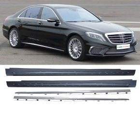Set Seitenschweller Chrom Paket Lang passt für...