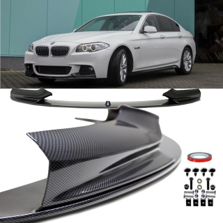 PERFORMANCE Front Spoiler Sport Lip CARBON HIGH GLOSS PAINT fits on BMW F10 F11