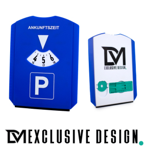 DM Exclusive Design+ Parkscheibe 6 in 1 Parkuhr...