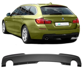 Rear Diffusor Splitter Black 535i 535d fits on BMW F10...