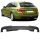 Rear Diffusor Splitter Black 535i 535d fits on BMW F10 F11 M Sport Series Bumper