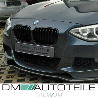 Details about   Kidneys Set Black Gloss Coated BMW 1er f20 LCI Grill Salberk 2002dl show original title 