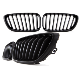 SET Kidney Front Grille Performance Black Matt fits on...